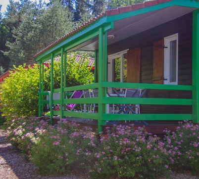 terrasse chalet