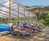 swimming pool deckchairs